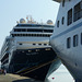 Cruise Ships Meet at La Coruña - 26 September 2014
