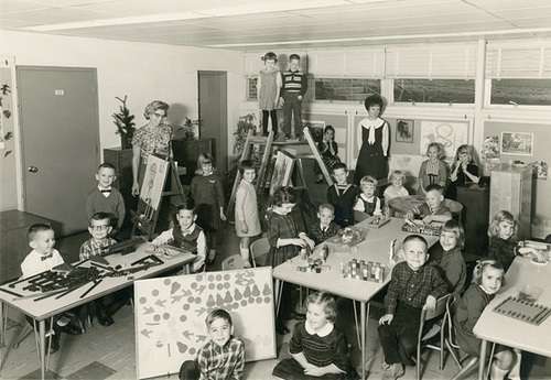 Kindergarten Class, Baltimore, Md., 1965-66