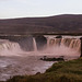 Goðafoss Waterfall In The Evening Sun