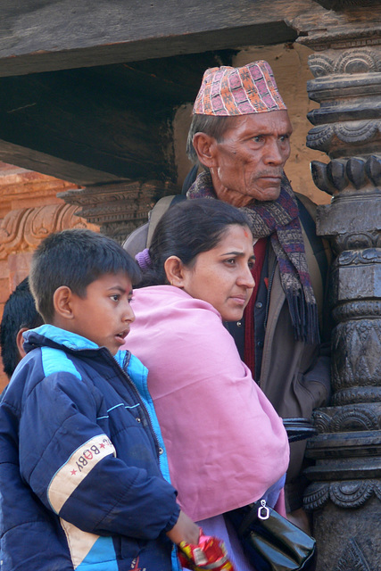 Famille newar - Népal