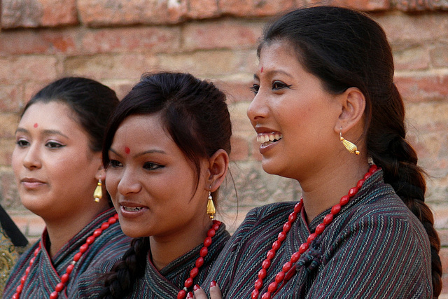 Belles de Patan - Népal