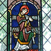 The Martyrdom of St. Lawrence Stained Glass in the Cloisters, June 2011