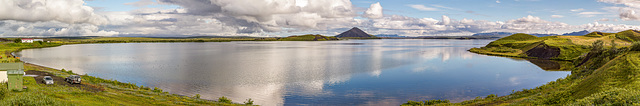 Mývatn Panorama from Skútustaðir
