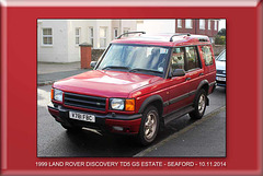 1999 LAND ROVER DISCOVERY TD5 GS ESTATE - Seaford - 10.11.2014