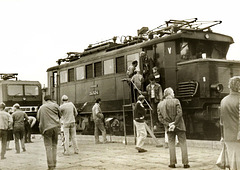 100 Jahre Eisenbahn Schwerin - Ludwigslust im Oktober 1989