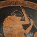 Detail of a Terracotta Kylix Attributed to a Painter in the Thorvaldsen Group in the Metropolitan Museum of Art, April 2011