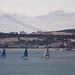 Sailing off from Lisbon to Dún Laoghaire - a view from Almada.