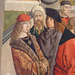 Detail of a Panel from an Altarpiece with the Marriage of the Virgin by the Master of the Tiburtine Sibyl in the Philadelphia Museum of Art, August 2009
