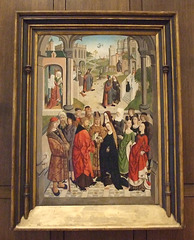 Panel from an Altarpiece with the Marriage of the Virgin by the Master of the Tiburtine Sibyl in the Philadelphia Museum of Art, August 2009