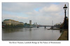 Thames, Lambeth Bridge & Palace of Westminster - London - 30.10.2014