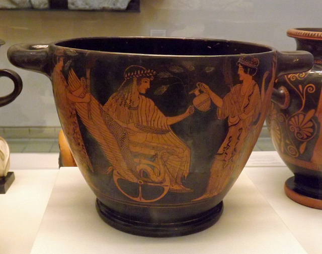 Skyphos Attributed to Makron as Painter and Signed by Hieron as Potter in the British Museum, May 2014
