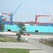 Frachter PARIDA im Dock Bremerhaven