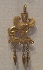 Gold Earring with a Sphinx in the Metropolitan Museum of Art, January 2012