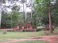Chapelle devant l'entrée sud d'Angkor Thom