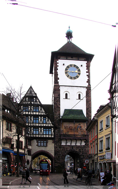 Freiburg - Schwabentor (Stadtseite)