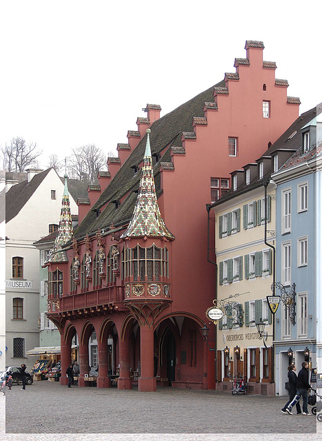 Freiburg - "Historisches Kaufhaus" am Münsterplatz