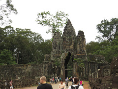 Angkor Thom : porte sud.