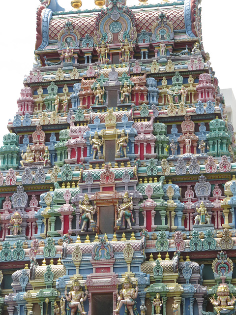Temple Sri Thandayuthapan, détail.
