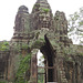 Angkor Thom : la porte sud vue de l'intérieur.