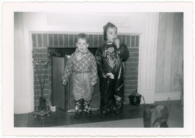 Howdy Doody and a Devilish Imp, Halloween, 1955