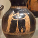 Terracotta Oinochoe Attributed to the Shuvalov Painter in the Metropolitan Museum of Art, May 2011