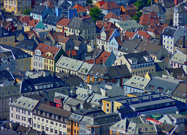 I tetti di Bergen