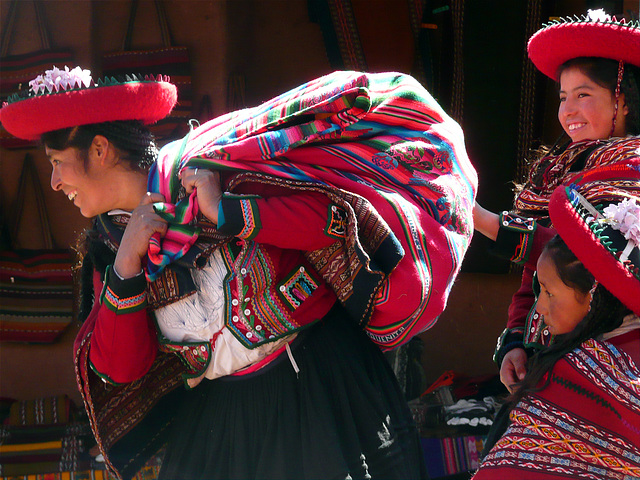Marktfrau in Cusco