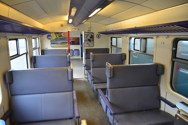 Interior of train 913