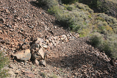 Rock Wall along the Toiyabe Crest Trail