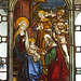 Adoration of the Magi Stained Glass in the Cloisters, October 2010