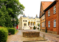 Wittenburg, Blick zum Rathaus