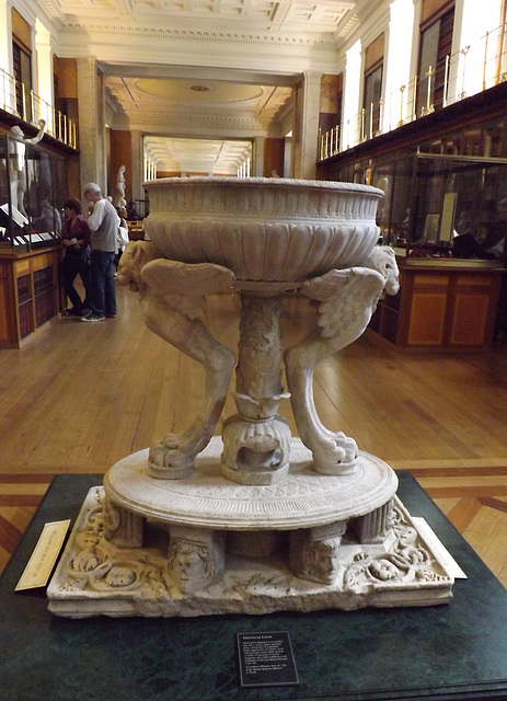 The Trentham Laver in the British Museum, May 2014