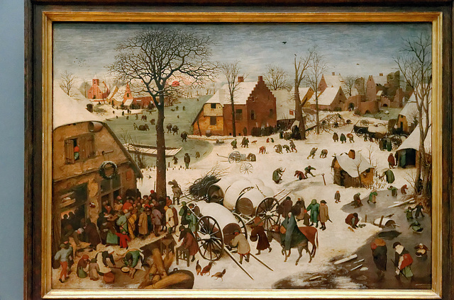 "Le dénombrement de Bethléem" (Pieter Brueghel I)