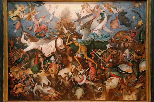 "La chute des anges rebelles" (Pieter Brueghel, l'Ancien)