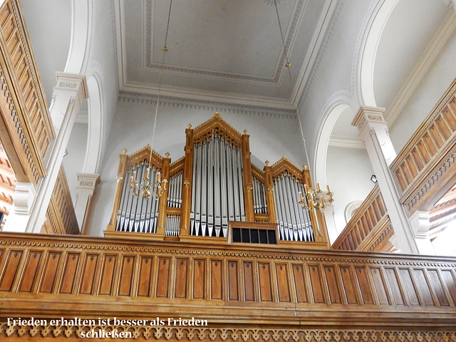 07 Stadtkirche Eibenstock - die Orgel