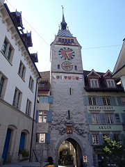 Der Zytturm in der Stadt Zug ( Zeitturm )