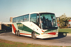 Applebys M135 NBE at Grantham Service Area – 9 Oct 1995 (289-24)