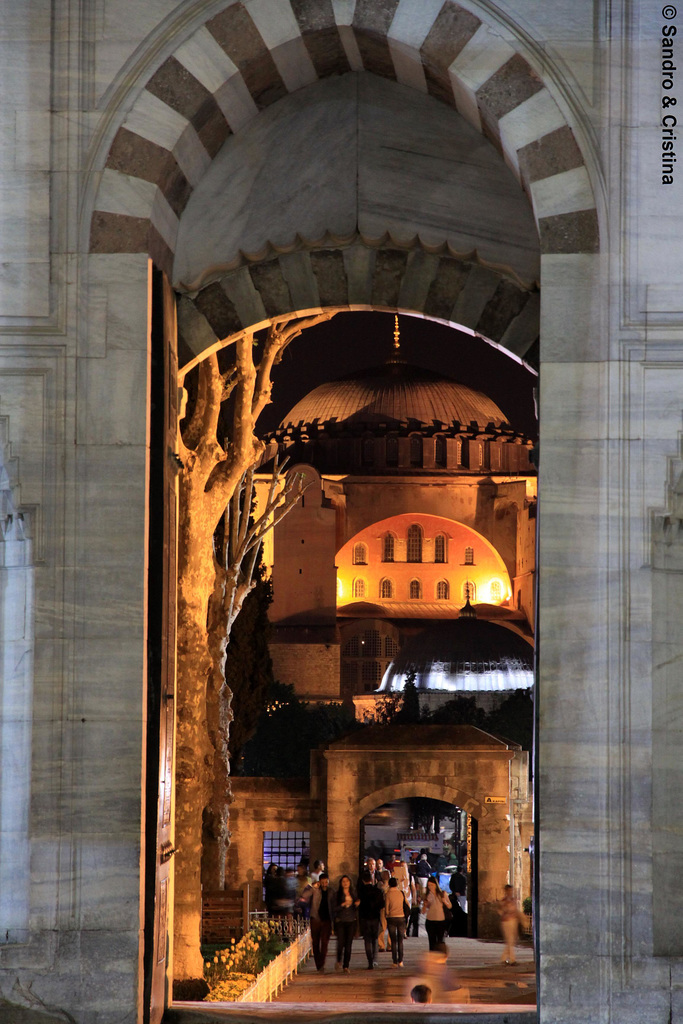 Turchia - Istanbul - Aya Sofya da Moschea Blu