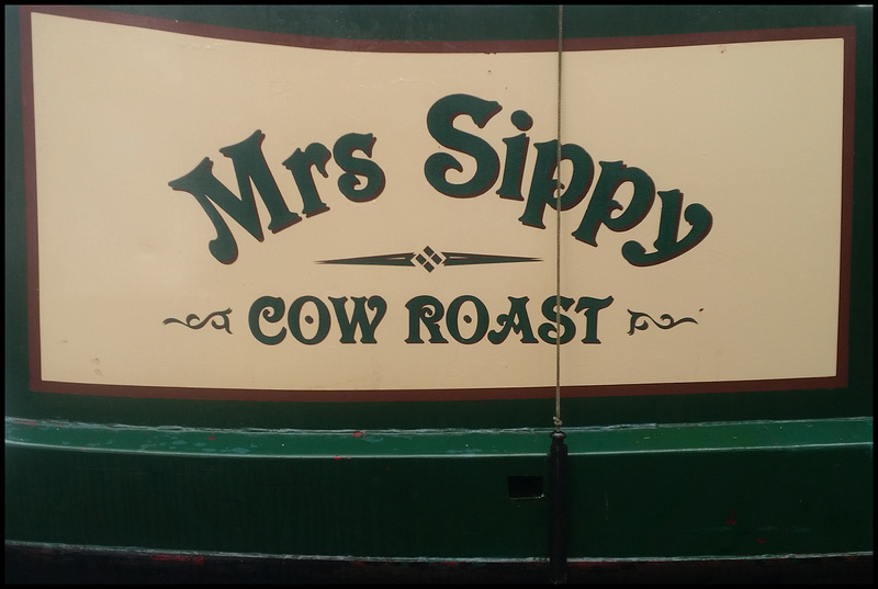 Mrs Sippy narrowboat