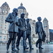 The Beatles statues ..Liverpool waterfront