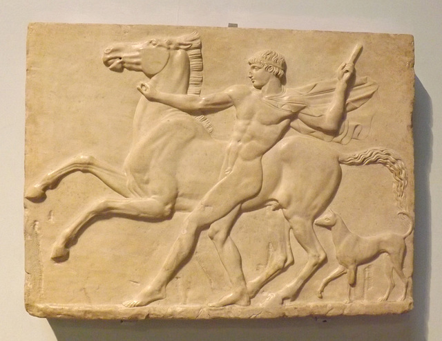Youth with Horse and Dog from Hadrian's Villa in the British Museum, May 2014