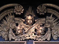 st mary woolnoth, london detail of early c18 reredos (12)