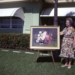 Ethel's Oil Painting, 1967