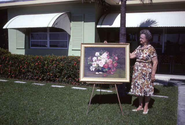 Ethel's Oil Painting, 1967