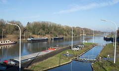 Belgium Ronquières canal (#0205)