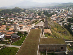 View to the citadel and the city.