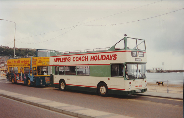 ipernity HFF Open top buses on the seafront in Scarborough 7