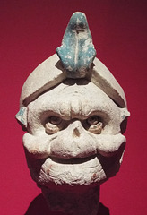 Maya Stucco Head of an Aged Being from the Casa del Coral in the Metropolitan Museum of Art, December 2022