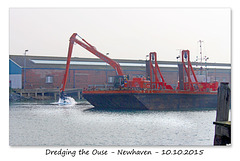 Dredging the Ouse - Newhaven - 10.10.2015