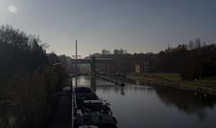 Belgium Ronquières canal incline (#0208)
